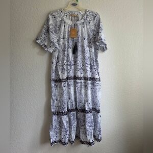 New Rose and Rose Midi dress